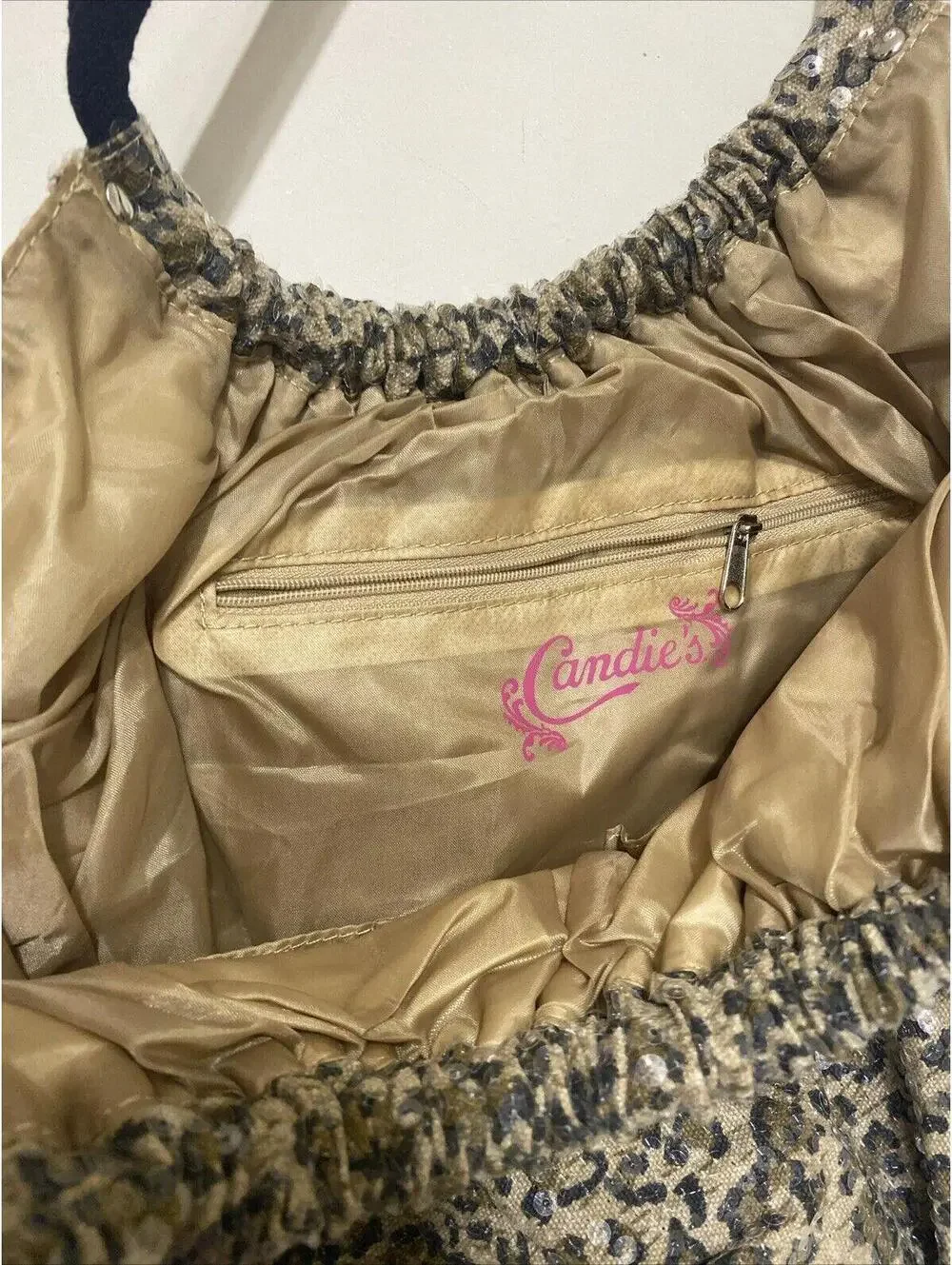 Candie's Disco Sequin Hobo Bag